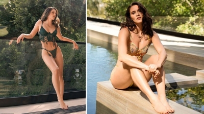 Օլիմպիական մեդալակիր Ալիշա Նյումանի բաց ֆոտոսեսիան՝ Maxim ամսագրի համար