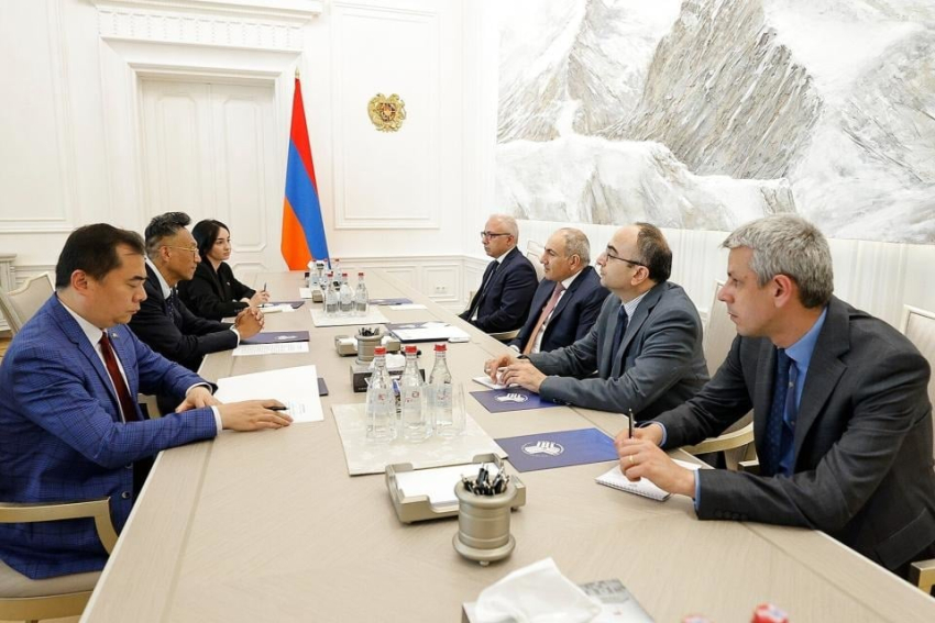 Նիկոլ Փաշինյանն ընդունել է Հայաստանում Չինաստանի նորանշանակ դեսպանին