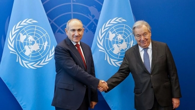 Փաշինյանը Նյու Յորքում հանդիպել է Գուտերեշի հետ