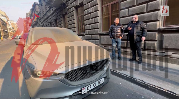 Թալանել, հետո փորձել են шյրել պատգամավոր Գառնիկ Դանիելյանի մեքենան