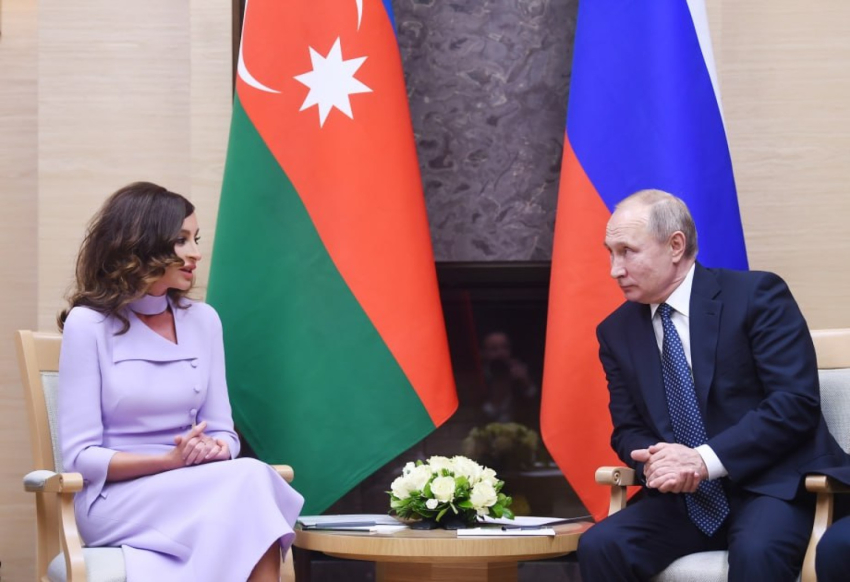 Պուտինը ծննդյան օրվա առթիվ շնորհավորել է Մեհրիբան Ալիևային