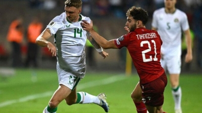 Իռլանդիայի ընտրանու հայտացուցակը Հայաստանի հետ խաղի համար