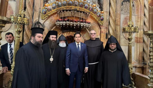 ԱՄՆ պետքարտուղար Մարկո Ռուբիոն Երուսաղեմում այցելել է Սուրբ Հարության տաճար