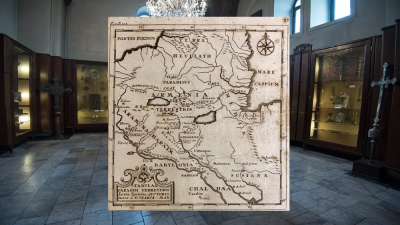 Մայր աթոռը Իսպանիայից ձեռք է բերել բացառիկ հնատիպ «Երկրային դրախտի քարտեզը»