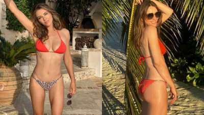 Էլիզաբեթ Հարլին բացահայտել է բիկինիով կատարյալ լուսանկար ունենալու գաղտնիքը