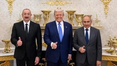 Հայացքների պայքար Հարավային Կովկասի համար. վաշինգտոնյան հանդիպման ամենավառ կադրերը․ ֆոտոշարք