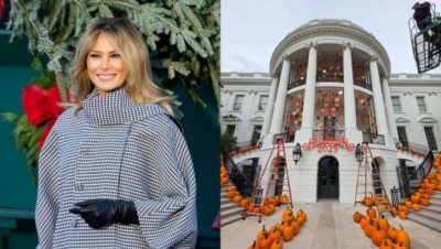Մելանյա Թրամփը ցուցադրել է Սպիտակ տան Հելոուինի զարդարանքները