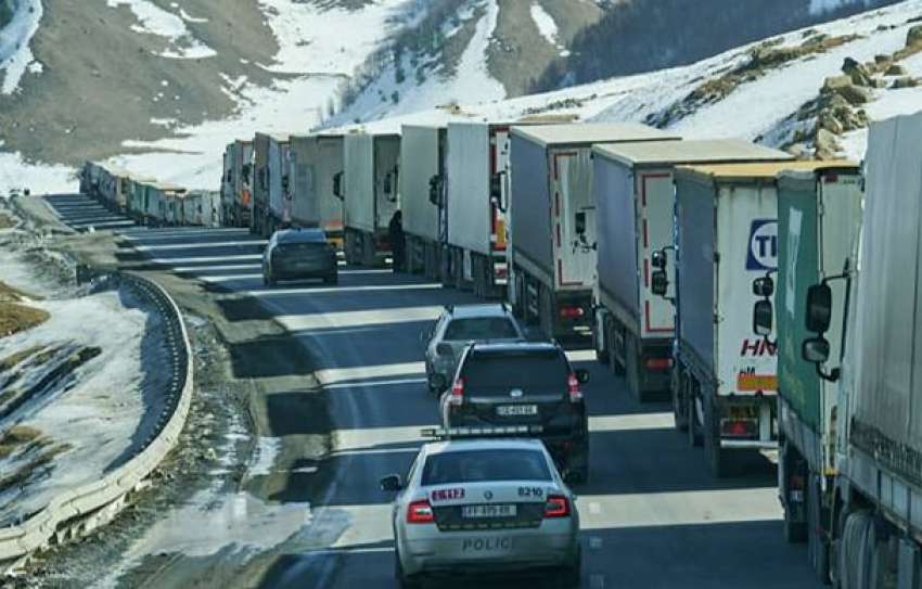 Հունիսի 1-29-ը վրաց-ռուսական սահմանը հատել և ՌԴ է մտել հայկական կոնյակով բեռնված 106 բեռնատար
