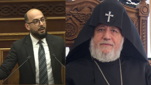 ՔՊ-ական Արթուր Հովհաննիսյանն ԱԺ ամբիոնից Վեհափառին շնորհավորել է Հայրերի օրվա կապակցությամբ