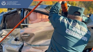 Լոռիում բեռնատար գնացքը բախվել է ավտոմեքենային․ կան տուժածներ