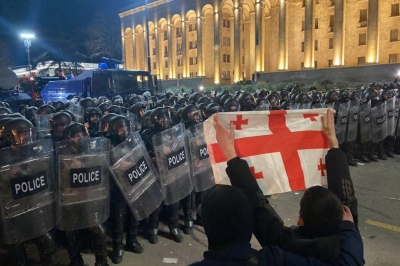 Թբիլիսիում լայնածավալ բողոքի ակցիա է ընթանում