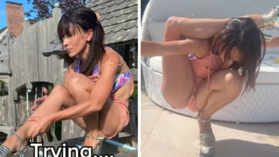 Հիլարիա Բոլդուինը զարմացրել է երկրպագուներին ճկունությամբ՝ փորձելով «Նիքի Մինաժի տրենդը»