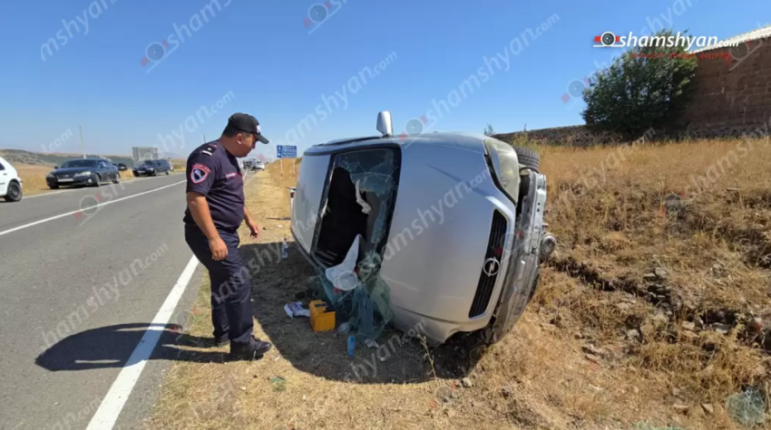 Կոտայքում բախվել են «Volkswagen Jetta»-ն ու «Opel»-ը. 4 տուժածից 2-ը երեխաներ են