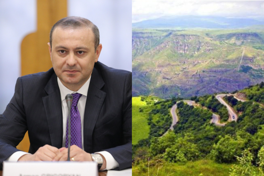 Որևէ միջանցքի մասին քննարկում չկա, մենք նույնիսկ նման տերմին չենք օգտագործում․ Արմեն Գրիգորյանը՝ «Զանգեզուրի միջանցք»-ի մասին