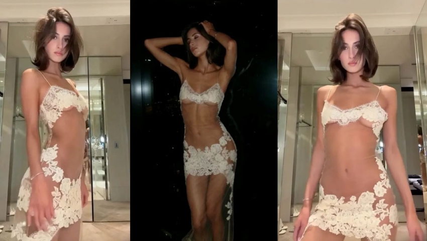 Անջելինա Սենսորին ընդօրինակում է քույր Բիանկայի համարձակ ոճը