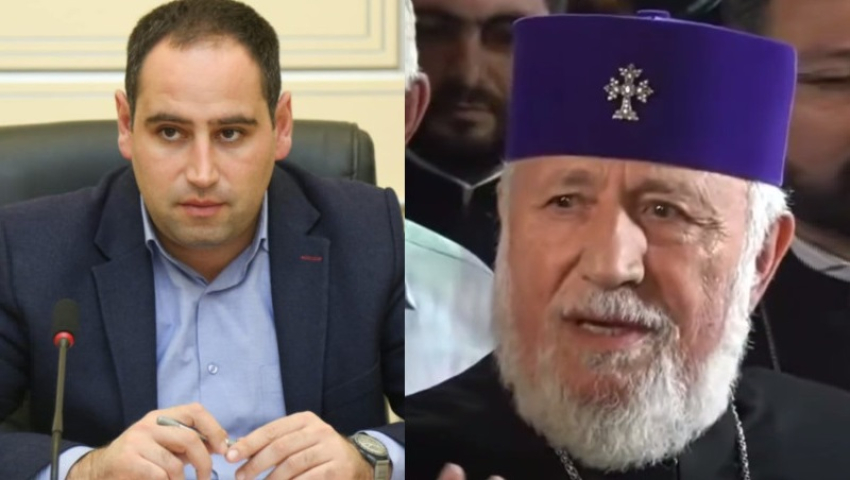 Ընդդիմադիրների կոչով Գարեգին Բ-ին գնացել դիմավորել են 1,500-2,000 մարդ․ Մեկնաբանությունը ձեզ եմ թողնում. ՏԿԵ նախարար
