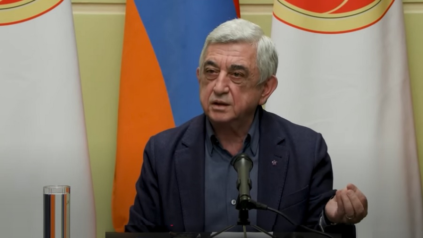 Իմ կռիվը Հայաստանում հեղինակություն ունենալու համար չէ. Սերժ Սարգսյան
