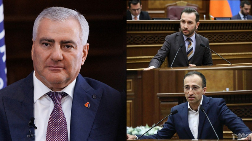 Սամվել Կարապետյանը դատի է տվել ՔՊ–ական պատգամավորներ Արսեն Թորոսյանին և Հայկ Կոնջորյանին