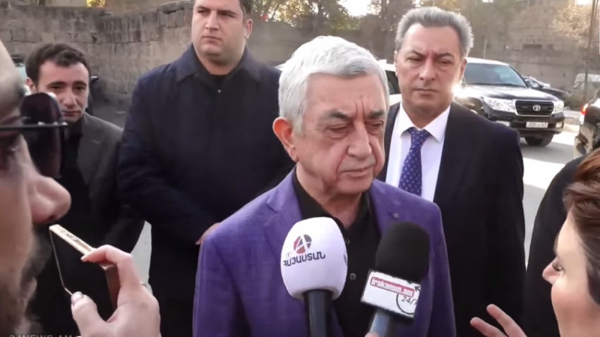 Ես չեմ տեսնում խաղաղություն, ուղղակի չեմ տեսնում. Սերժ Սարգսյան