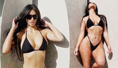 Քիմ Քարդաշյանը գնահատել է իր «մազոտ» ներքնազգեստի մասին կատակը