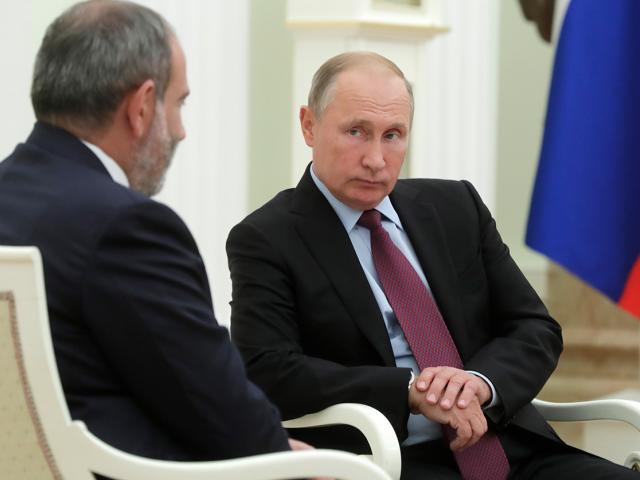 Վլադիմիր Պուտին Նիկոլ Փաշինյան Putin Pashinyan