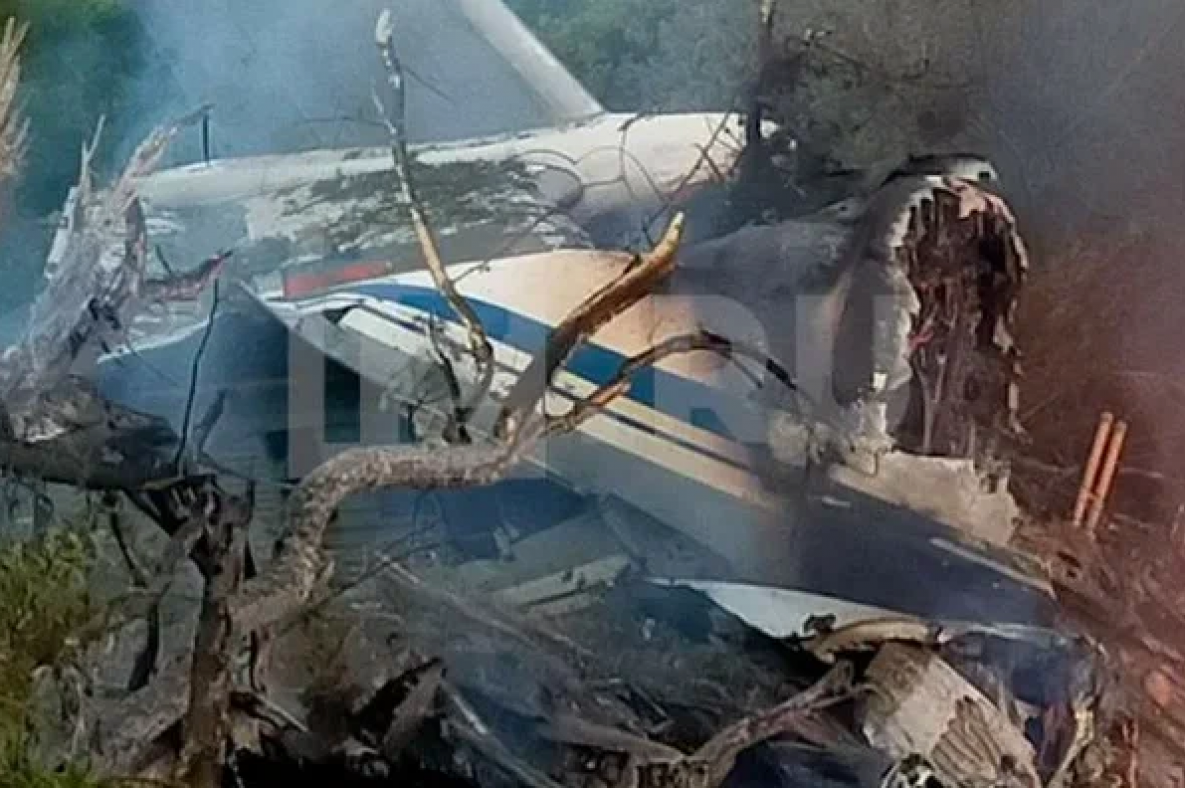 Упал военно транспортный самолет. Крушение самолета в Рязани ил 76.