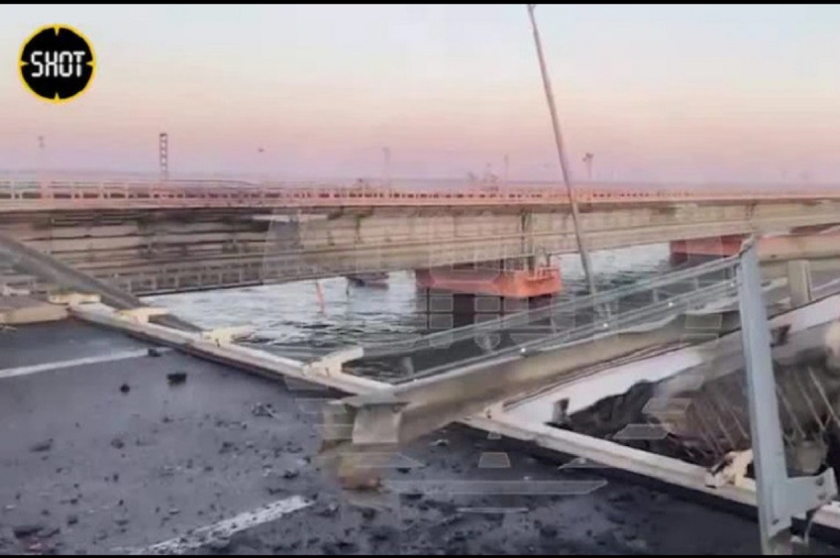 Атакован крымский мост сегодня